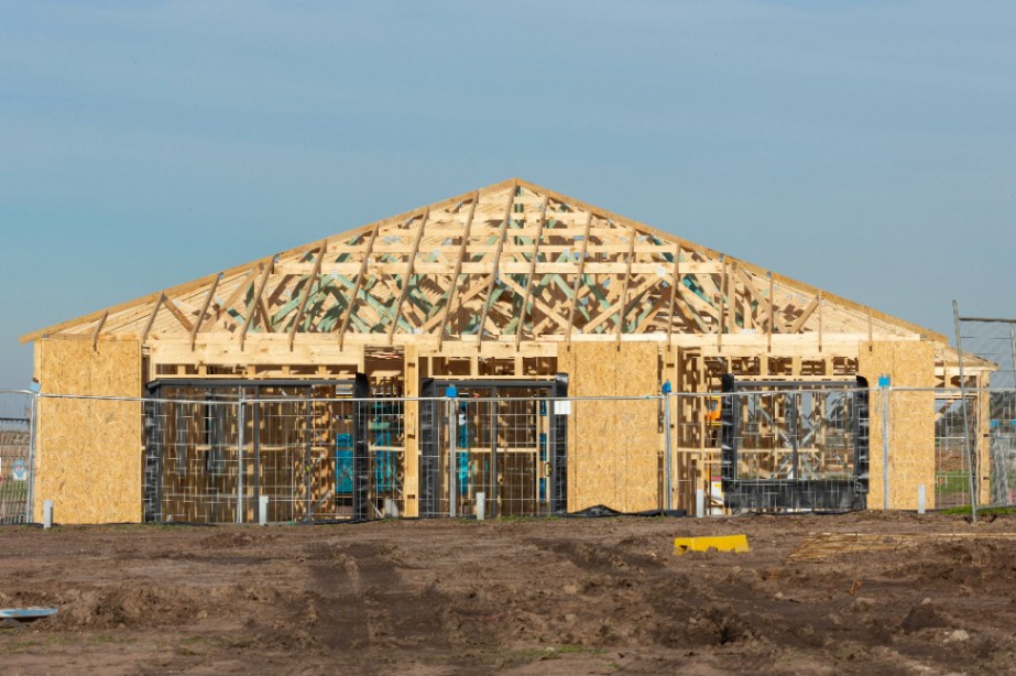 Construction site interior